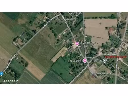 terrain 2 000 m² beauficel en lyons