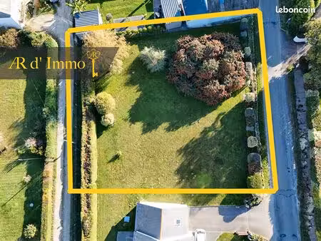 terrain 830 m² tregunc