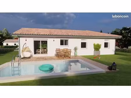 projet de construction d'une maison 103.25 m² avec terrain à saint-pierre-d'eyraud (24)