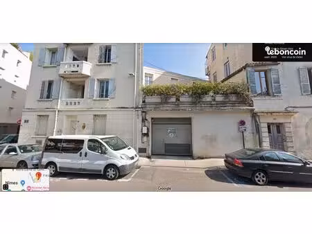 nîmes quartier carnot - à louer garage pour voiture 130