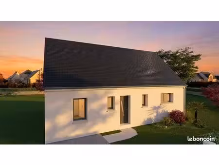projet de construction d'une maison 75 m² avec terrain à ploneour-lanvern (29)