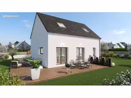 projet de construction d'une maison 105 m² avec terrain à plogastel-saint-germain (29)