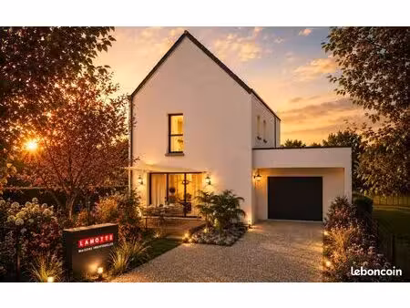 projet de construction d'une maison 92 m² avec terrain à tregunc (29)