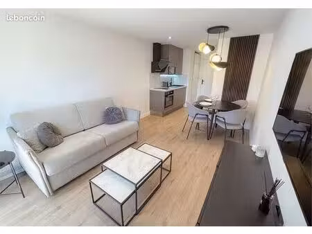 studio 24m² terrasse  clim et parking