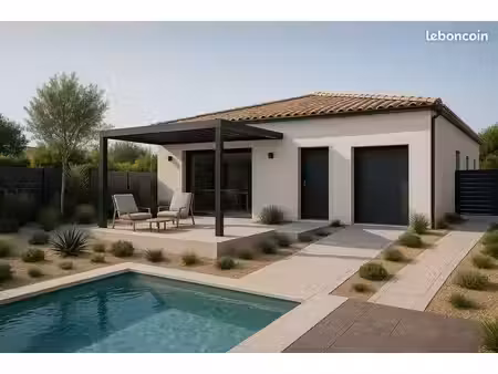 projet de construction d'une maison 82 m² avec terrain à beauvoisin (30)
