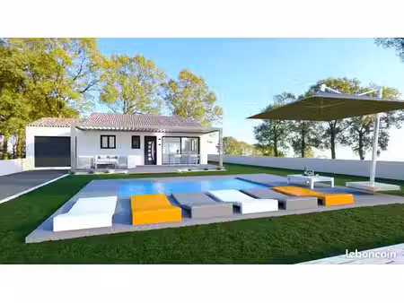 projet de construction d'une maison 110 m² avec terrain à fontanes (30)