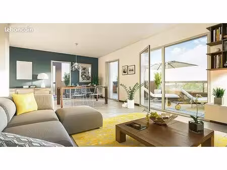 appartement 3 pièces 63 m²