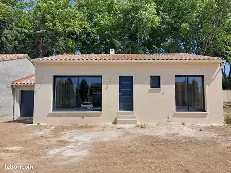 projet de construction d'une maison 110 m² avec terrain à campagnan (34)