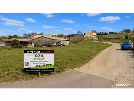 terrain constructible clé en main | 500 m² viabilisés | 78000 | entre uzès et alès