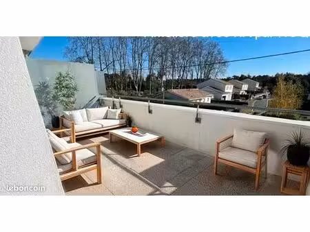 appartement 2 pièces en terrasse mérignac tour de veyrines