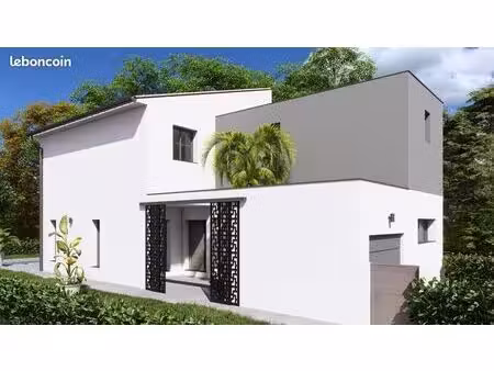 projet de construction d'une maison 128 m² avec terrain à ceyras (34)