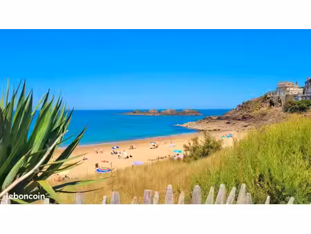 t3 50m plage du val st malo