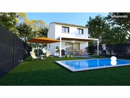 projet de construction d'une maison 85 m² avec terrain à gigean (34)