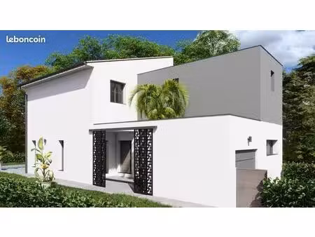 projet de construction d'une maison 128 m² avec terrain à lauret (34)