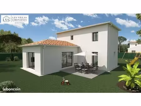projet de construction d'une maison 97.33 m² avec terrain à moulis-en-medoc (33)