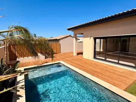 villa contemporaine neuve 137 m² – 4 chambres – piscine – agde