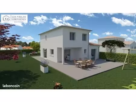 projet de construction d'une maison 113.75 m² avec terrain à pessac (33)