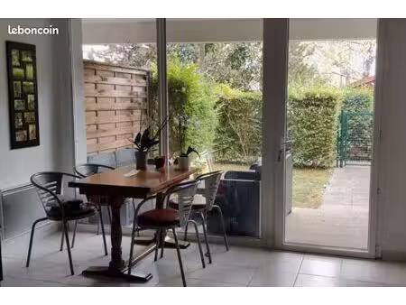 appartement 2 pièces 43 m² rdc/jardin