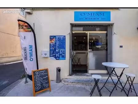 fonds de commerce : snack/ restauration rapide