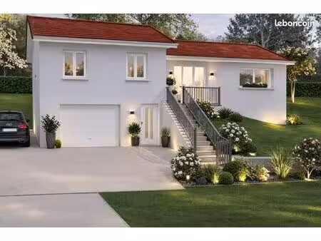 projet de construction d'une maison 122 m² avec terrain à brie-et-angonnes (38)