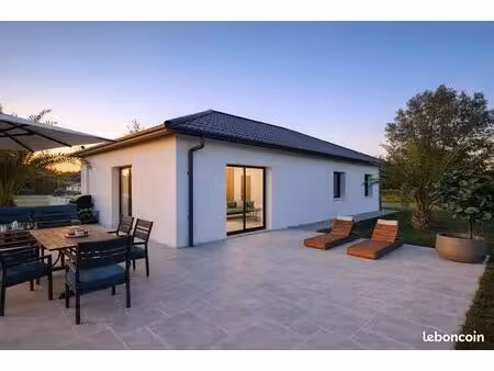 projet de construction d'une maison 90 m² avec terrain à varces-allieres-et-risset (38)