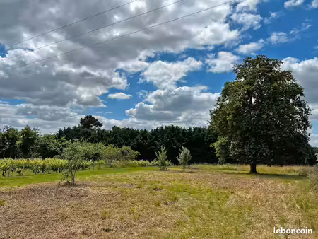 terrain à bâtir 1 073 m² – vernou-sur-brenne – votre îlot de fraîcheur