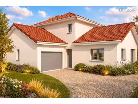 projet de construction d'une maison 125 m² avec terrain à jarrie (38)
