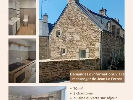 maison à louer 70m2 guiscriff