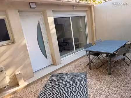 maisonnette meublée 28m2 terrasse ste anne