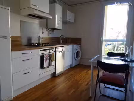appartement 49m2 meuble t2 lumineux traversant