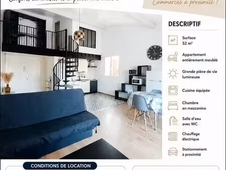 appartement t1 bis_ meublé