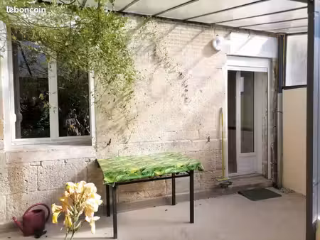 a louer t2 rez de jardin