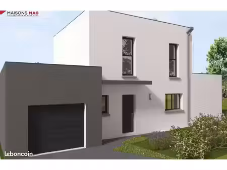 projet de construction d'une maison 117 m² avec terrain à saint-genest-lerpt (42)