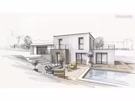 projet de construction d'une maison 115 m² avec terrain à saint-just-saint-rambert (42)
