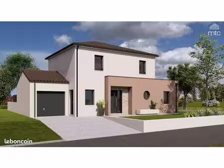 maison 125.66 m² avec terrain à thouare-sur-loire (44)