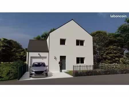 projet de construction d'une maison 90 m² avec terrain à treillieres (44)