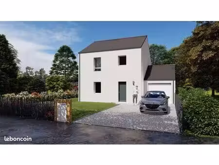 projet de construction d'une maison 88 m² avec terrain à suce-sur-erdre (44)