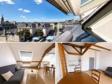 location appartement 2 pièces à quimper (29000) : à louer 2 pièces / 28m² quimper