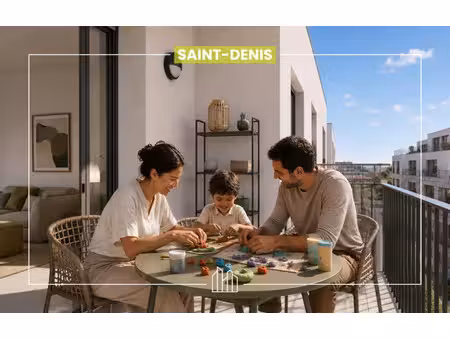 vente appartement neuf 4 pièces 86m2 la plaine saint-denis - 442000 € - surface privée