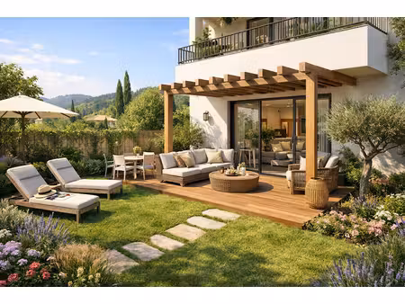 vente appartement 3 pièces 60 m² à châteauneuf-grasse (06740)  339 000 €