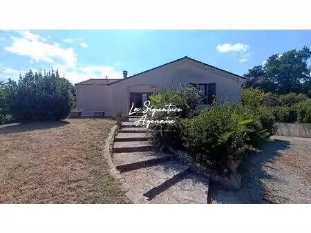 maison plain-pied sur sous-sol avec garage et jardin 7454 m2