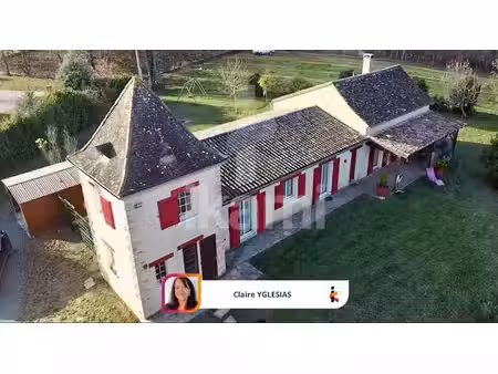 vente maison 6 pièces 137 m² à gageac-et-rouillac (24240)  259 000 €
