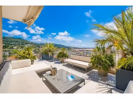 le cannet - villa sur le toit - vue dégagée sur la californie - proche cannes
