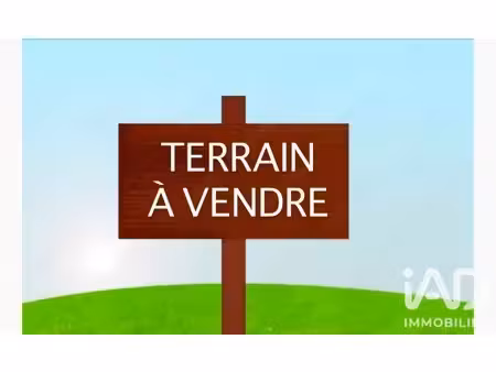 vente terrain à bâtir 1 050 m²