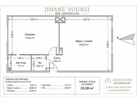 appartement de 33 58 m² à champigny-sur-marne