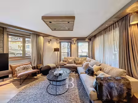 les gets - appartement 132 m² - centre village - 4 chambres en suite
