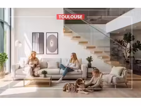 vente maison neuf 4 pièces 88m2 toulouse - 405000 € - surface privée