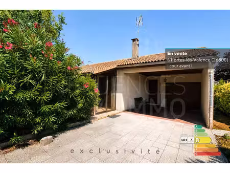 vente maison 5 pièces 100 m² à portes-lès-valence (26800)  239 000 €