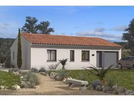 terrain avec maison neuve à vendre