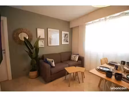 2 pièces meublé idéal étudiant